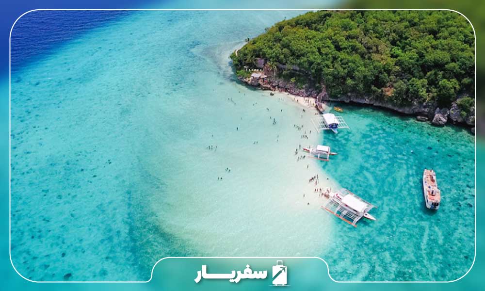 بازدید از سواحل شهر سبو در سفر به فیلیپین