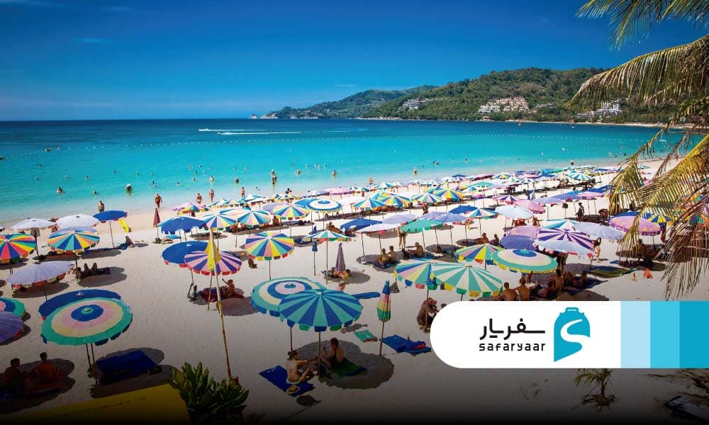 سواحل شلوغ و پرطرفدار