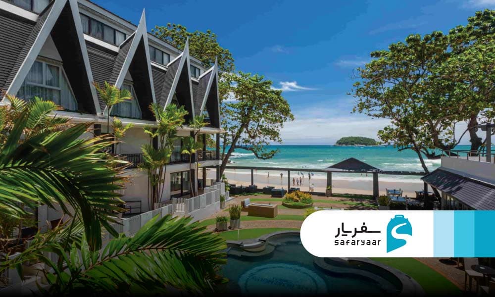 هتل ها و اقامتگاه های نزدیک به ساحل کاتا