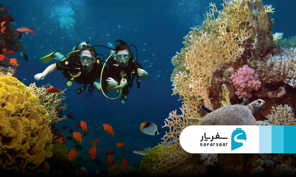 پتانسیل های زیر آبی کیش