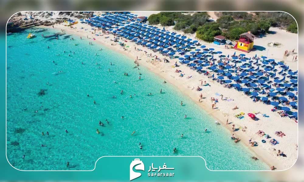 ساحل ماکرونیسوس (Makronissos Beach)