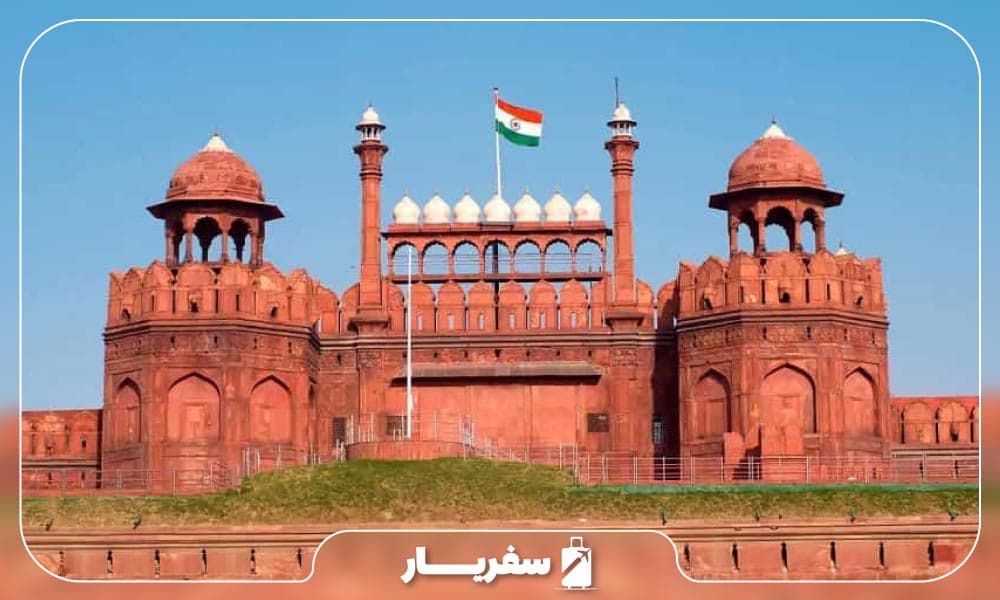 قلعه سرخ در دهلی نو هند