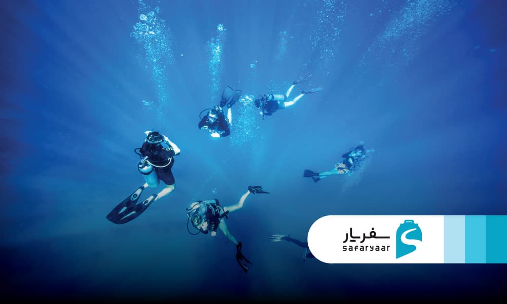 غواصی VIP در کیش