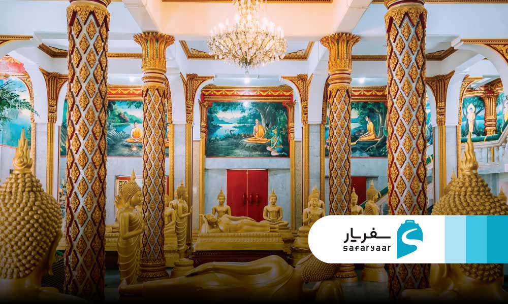 ساعت بازدیدهزینه ها  بازدیدکنندگان معبد وات چالونگ