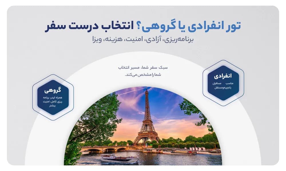 تفاوت تور انفرادی و تور گروهی