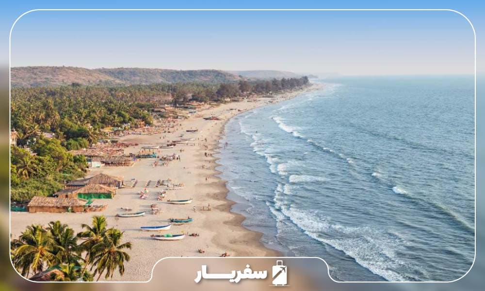 زیبایی ساحل گوا