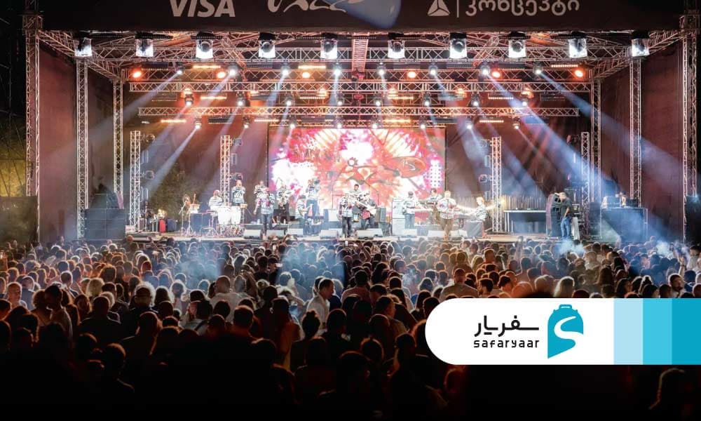 نوای موسیقی در قلب باتومی