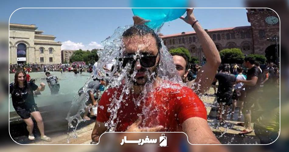 جشن آب ارمنستان