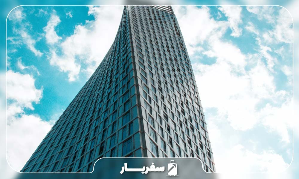 برج کایان دبی، برج پیچ و خم