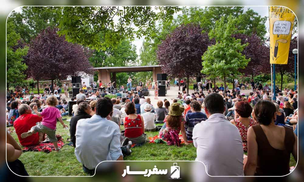 جشنواره هنری تابستانی فرانسه