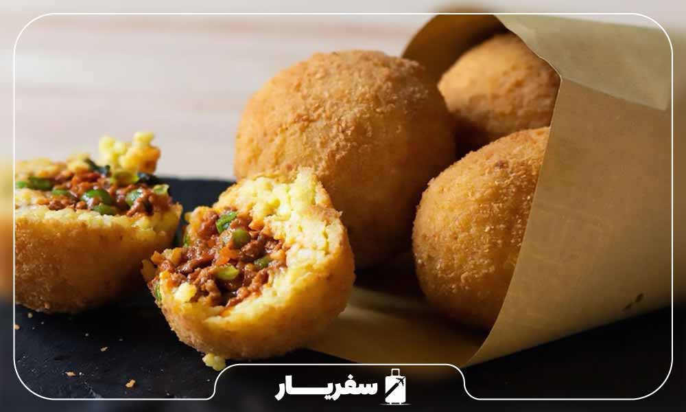 غذا محلی آرانچینو ایتالیا