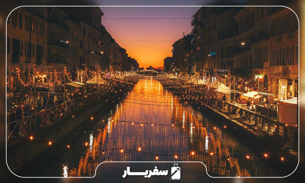 بازدید از کشور ایتالیا در ایام شب