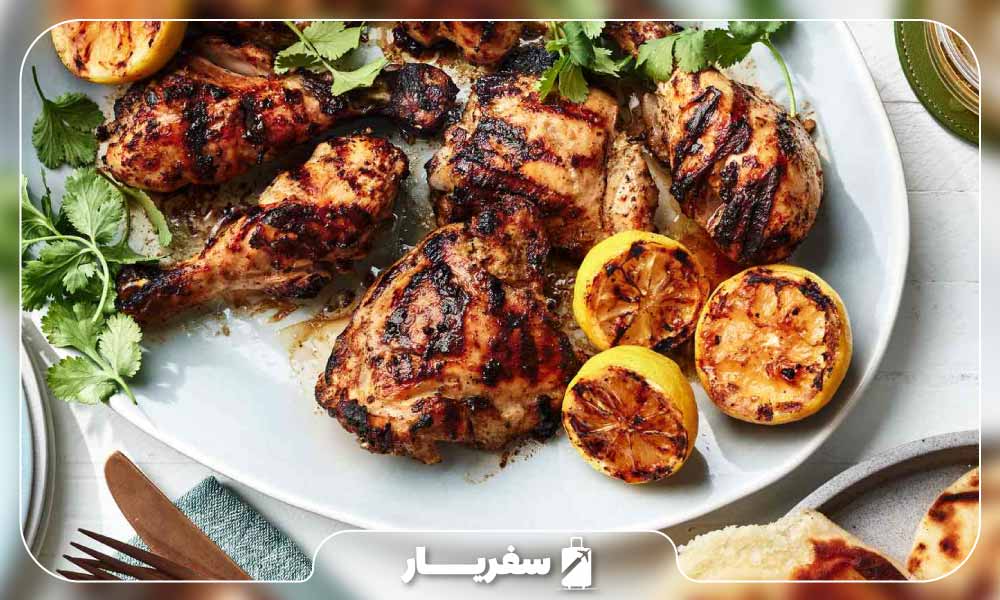 چیکن تندوری هندی