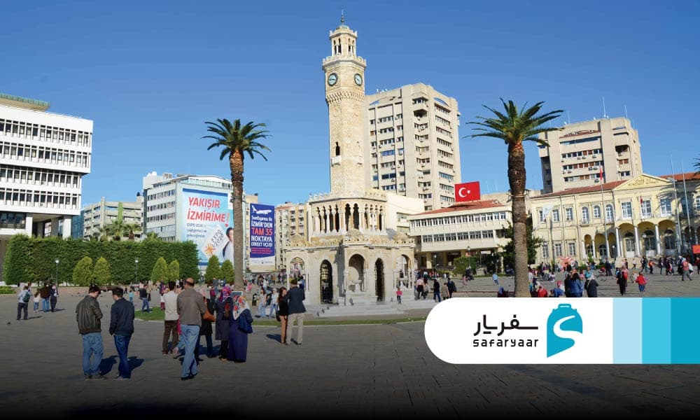 دسترسی به میدان کناک ازمیر