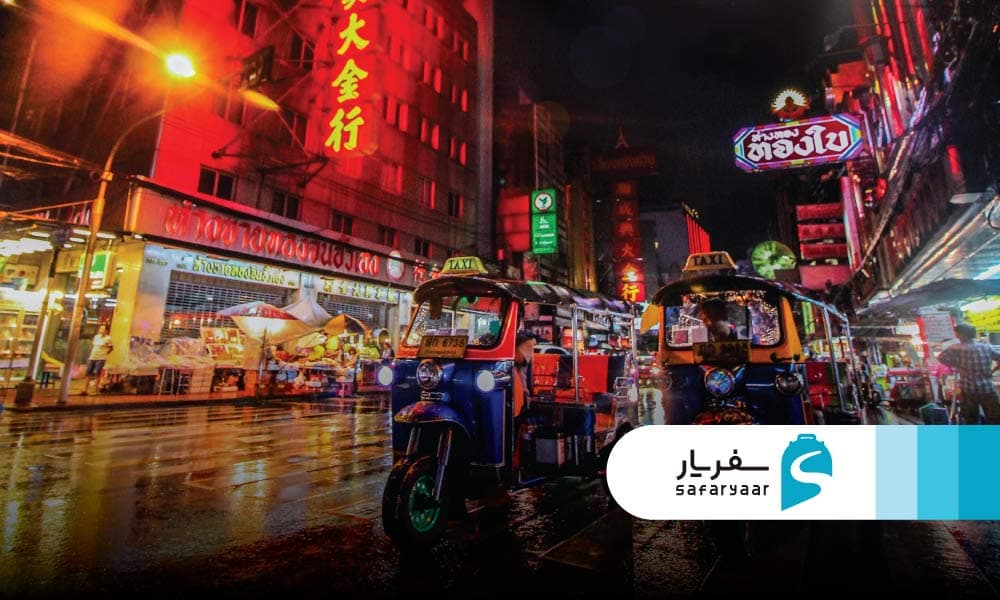 دسترسی و مسیرهای پیشنهادی به بازارهای شبانه