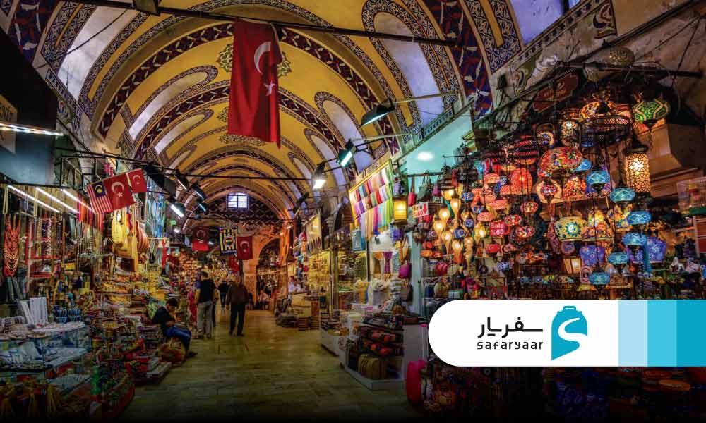 معماری و ساختار بازار بزرگ استانبول