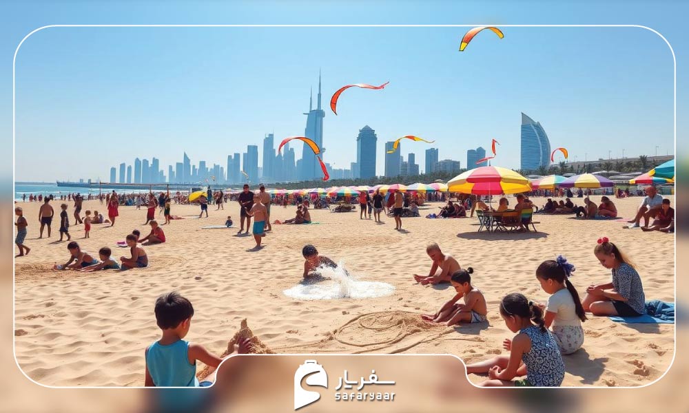 بهترین زمان برای رفتن به ساحل جمیرا دبی
