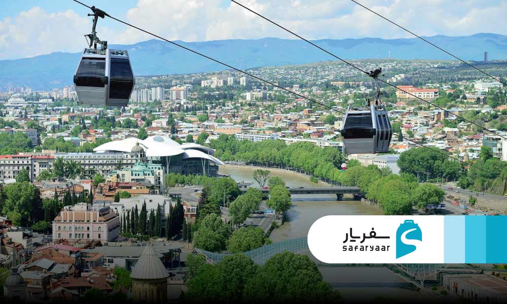 مسیر تله کابین و چشم اندازهای بی نظیر