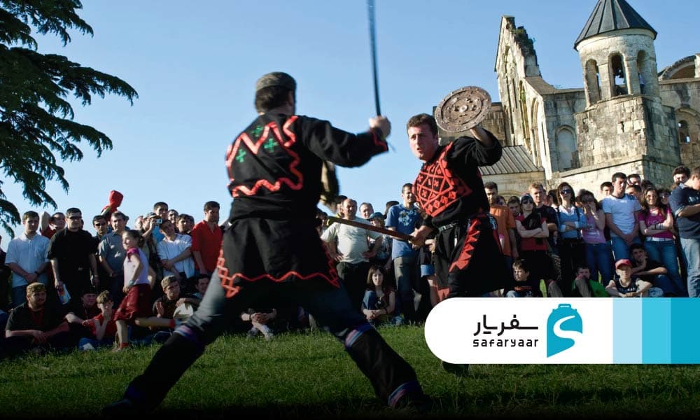 ترکیب آرت ژن با جاذبه های تفلیس