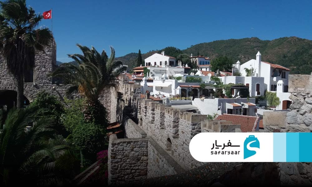 بخش های مختلف قلعه و کاربری های آن ها