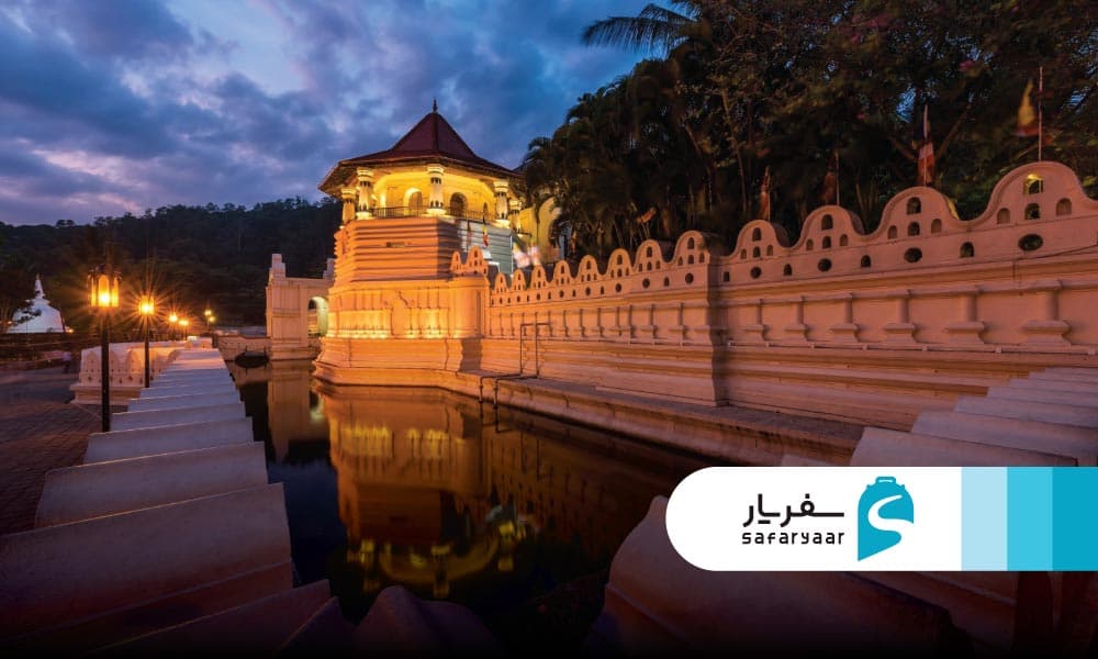 مسیرهای دسترسی به معبد دندان بودا