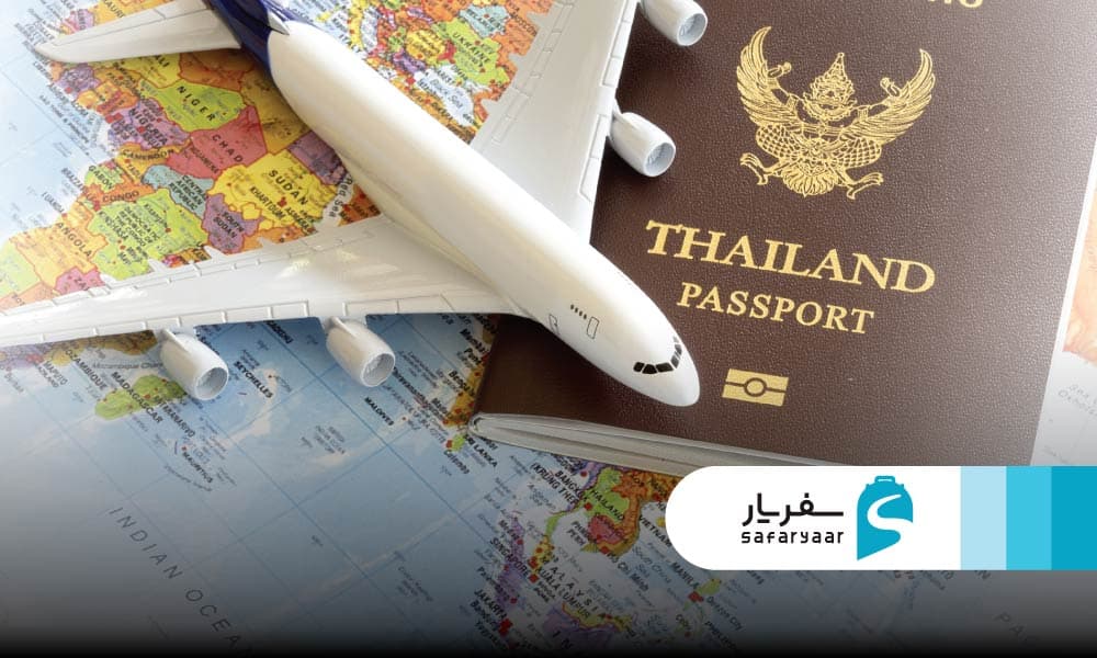 مدارک لازم برای دریافت ویزای توریستی تایلند