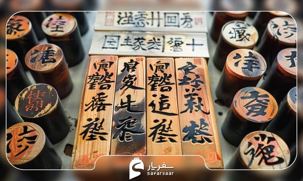 مهرهای سنتی ژاپنی