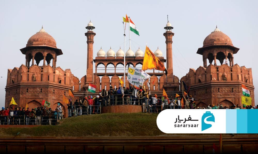 تاریخچه قلعه سرخ دهلی