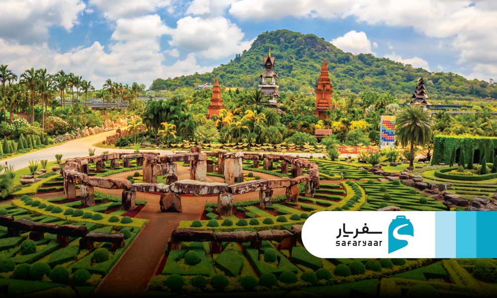 موقعیت مکانی باغ نانگ نوچ و راه های دسترسی