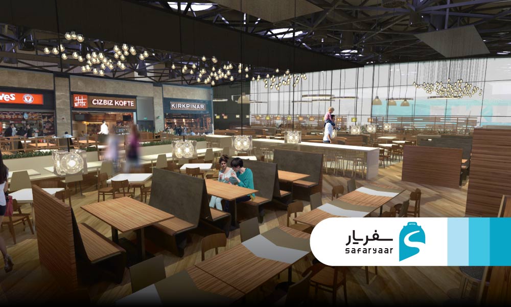 رستورانها و فودکورت استانبول مال