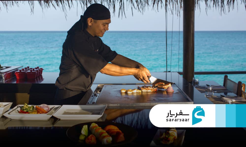 رستوران ها و غذاهای متنوع