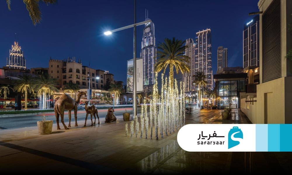 بلوار شیخ محمد بن راشد و پیاده روی شهری