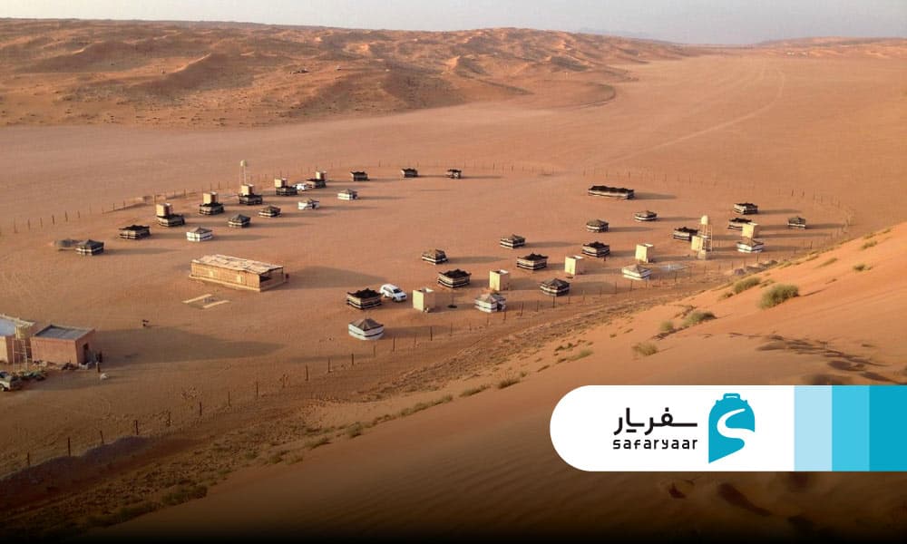 اقامت در نزدیکی وادی بنی خالد