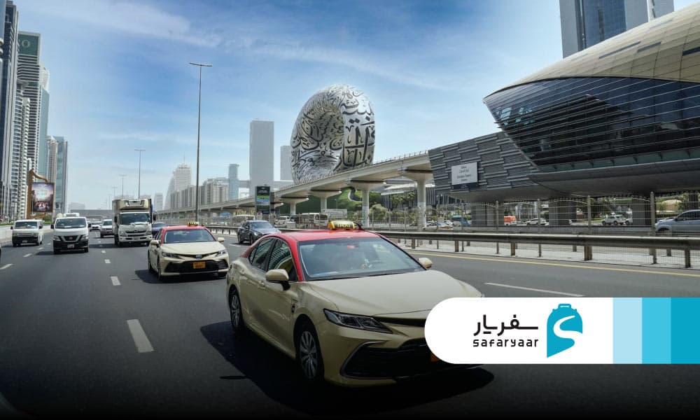 نرخ کرایه تاکسی در دبی