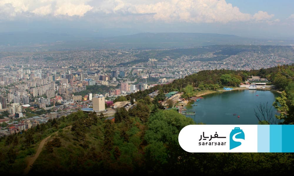 دریاچه لاک پشت ها در تفلیس