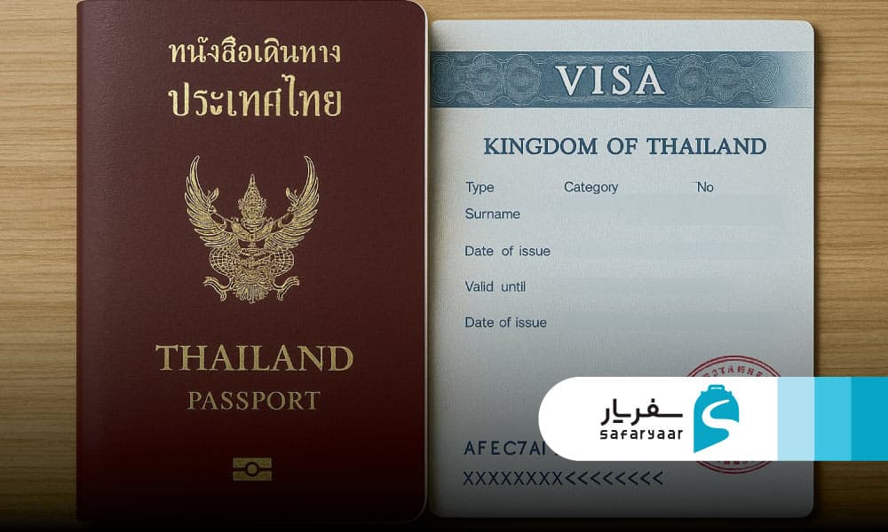 انواع ویزای توریستی تایلند