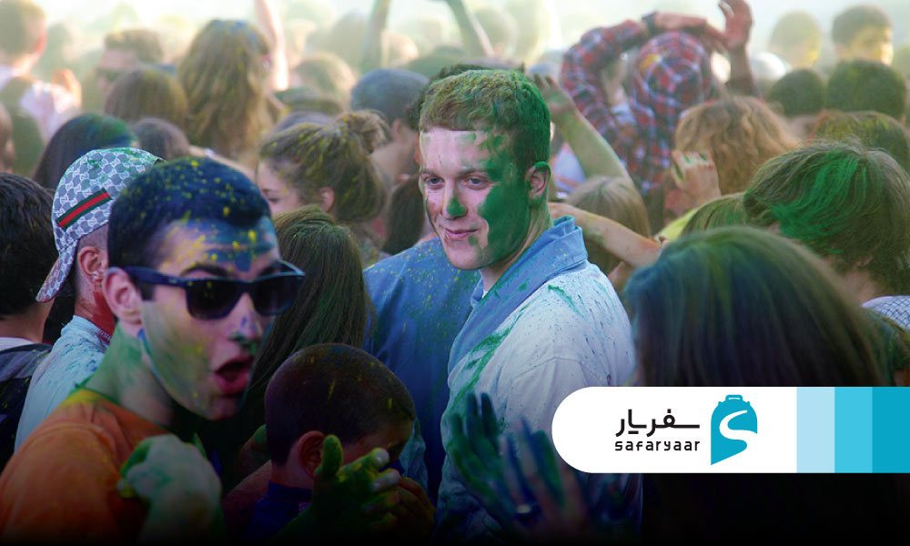 فستیوال رنگ گرجستان چیست