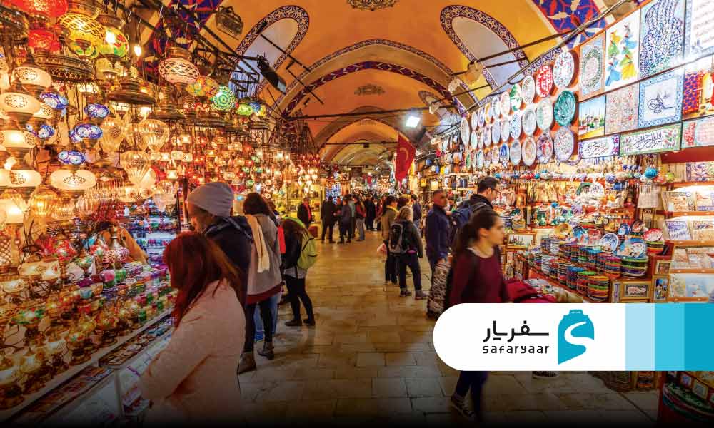 بهترین بخش های بازار بزرگ استانبول