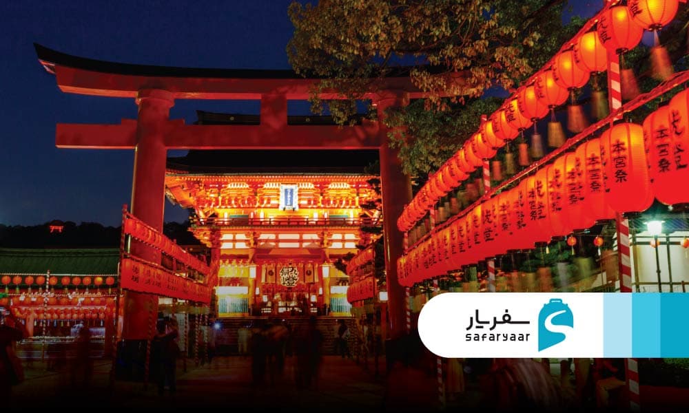 تأسیس معبد و نقش خدای برنج ایناری